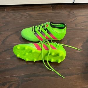 New! Adidas cleats. Size 4Y.